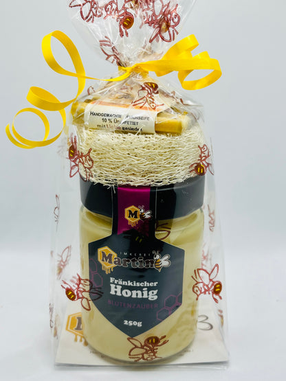 Geschenk-Set "Honig-Seife 15g"