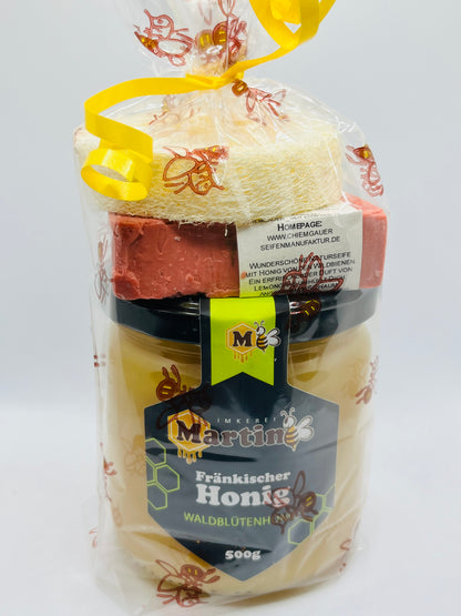 Geschenk-Set "Honig-Seife 70g"